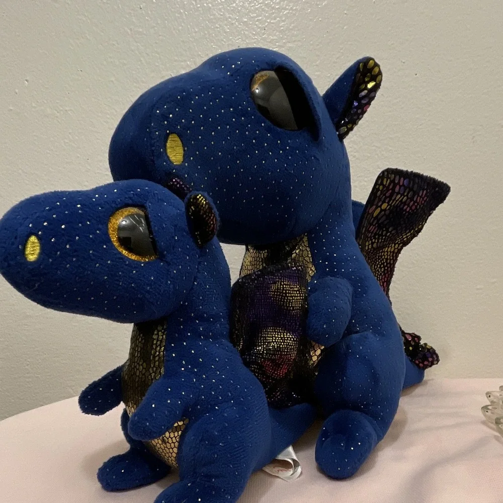 Ty Blue Dragon's Stuffed Pre owned No tags Need a Child ASAP